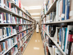 library stacks